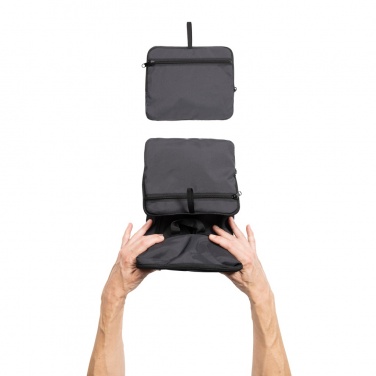 Logo trade promotional merchandise photo of: Dillon AWARE™ RPET foldable classic backpack